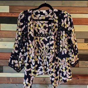 Meadow Rue butterfly cardigan